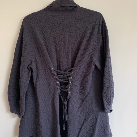 NWT Anthropologie t.LA corset back cardigan small - Picture 7 of 10